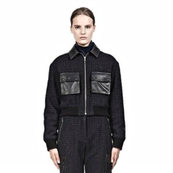 Alexander Wang Nubby Tweed Jacket - Picture 1 of 4